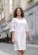 Brighton linen dress white