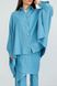 Salinas poncho-shirt blue 42