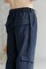 Surabaya linen pants dark blue 46