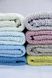 Waffle linen bath towel blue 180x100