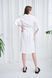 Pescara linen dress white 44