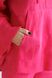 Savannah linen hoodie fuchsia 42