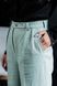 Orandge linen pants green 42