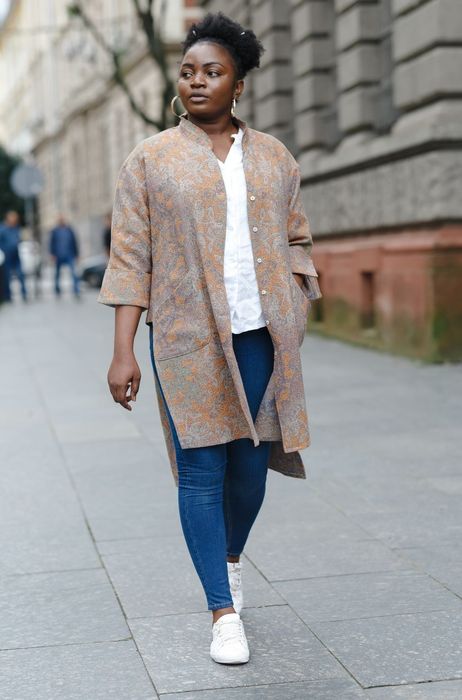 Ontario linen coat