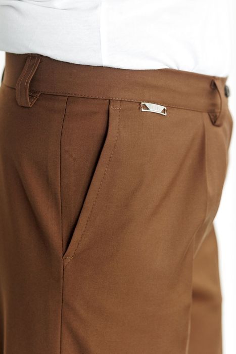 Orandge wool pants chocolate 42