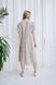 Andria linen dress beige 42