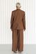 Orandge wool pants chocolate 42