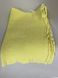 Linen bath towel Souffle yellow 40x70