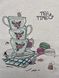 Kitchen towel set waffle Tea