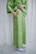 Quebec linen skirt light green 44
