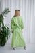 Quebec linen skirt light green 44