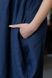 Houston linen dress dark blue 42