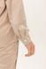 Evora satin shirt beige 42