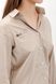 Evora satin shirt beige 42