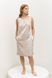 Jounieh satin dress beige 42
