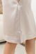 Jounieh satin dress beige 42