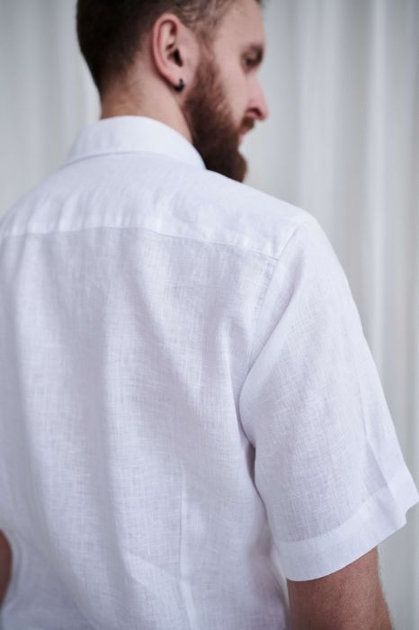 Baltimore linen shirt white 46