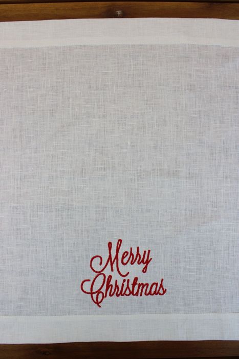 Linen napkin Merry Christmas 49x49