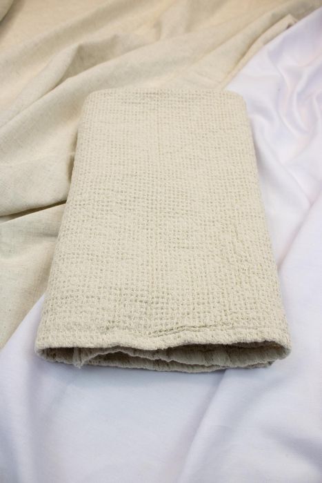 Linen bath towel Souffle cappuccino 150x80