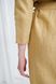 Pescara linen dress mustard 42