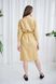 Pescara linen dress mustard 42