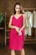 Saint-Denis linen dress crimson 42