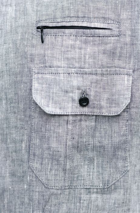 Bristol linen shirt gray 46