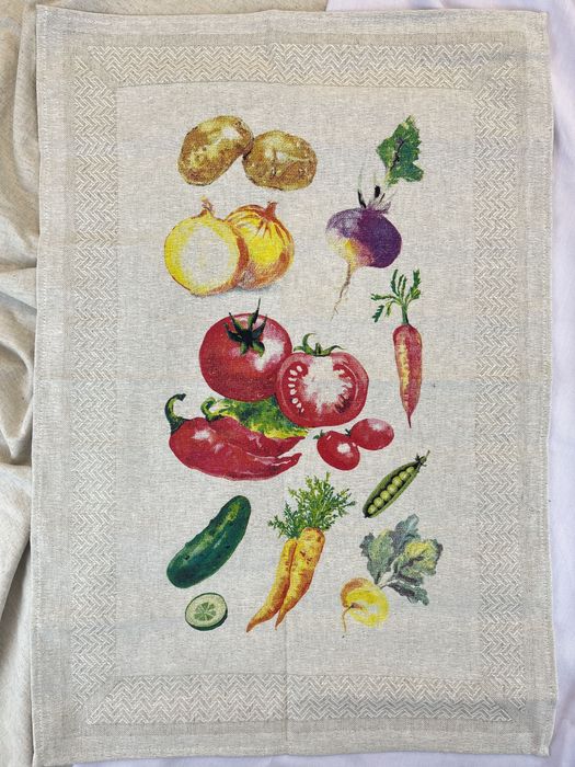 Kitchen towel set Vegetables