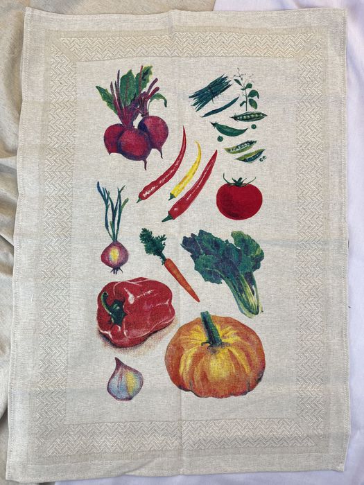 Kitchen towel set Vegetables