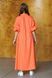 Tacoma linen dress coral 44