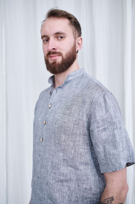 Short sleeve Miami linen shirt