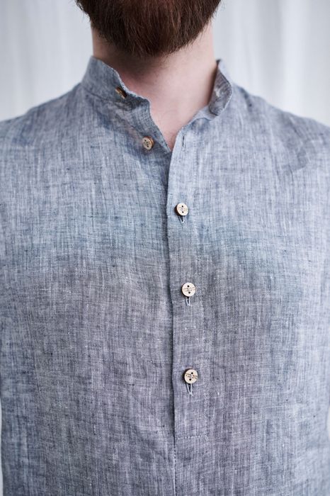 Short sleeve Miami linen shirt