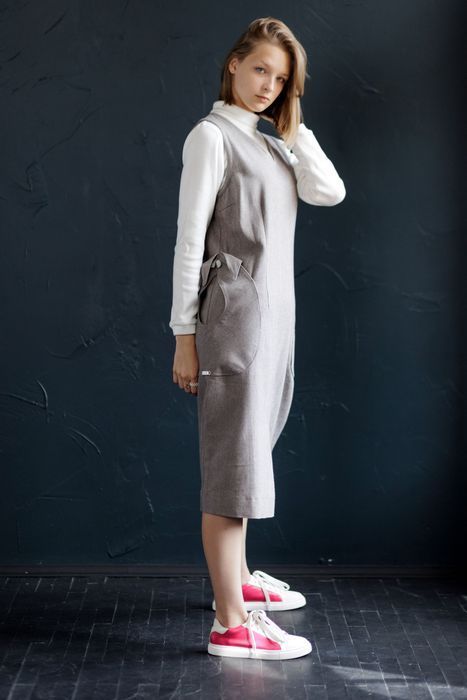 Tarcutta dress grey 44