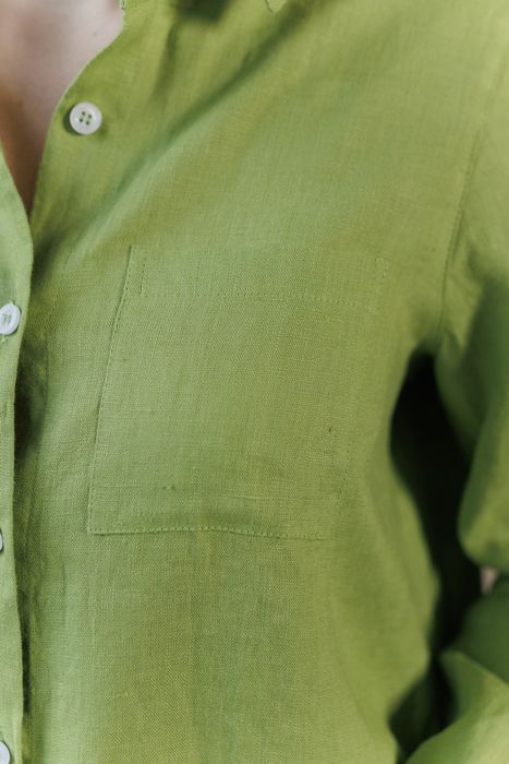 Leiria linen dress citrone 44