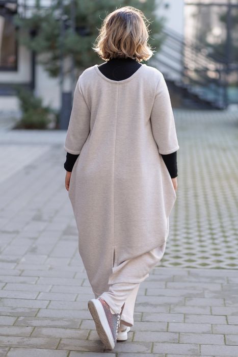 Сукня вовняна Х&prime;юстон бежевий 42