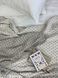 Linen throw Polka dot 230x200