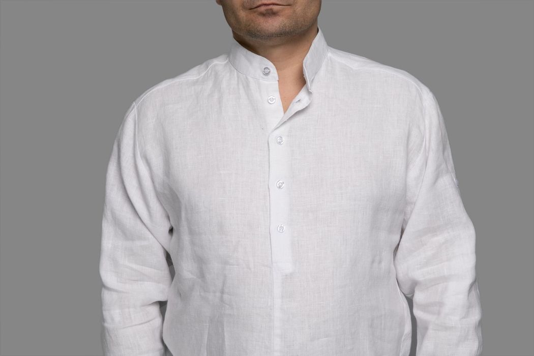 Miami linen shirt white 46