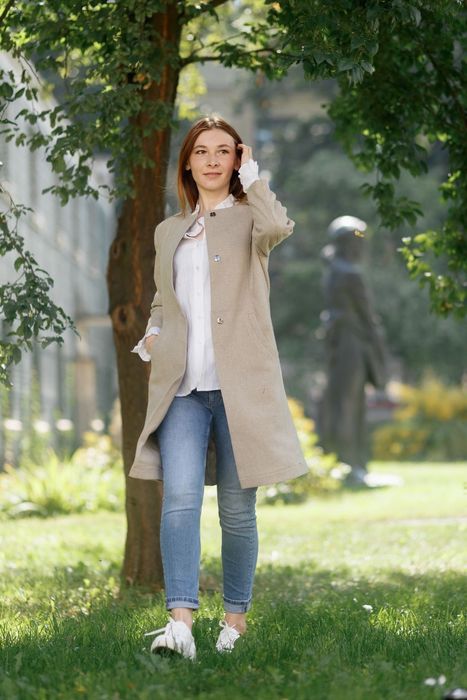 Pasadena linen coat