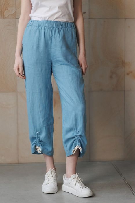 Nelson linen pants blue 42