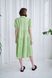 Andria linen dress light green 42