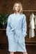 Natan linen robe light blue 42