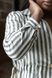 Alicante linen jacket gray stripped 46