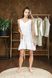 Le Mans linen dress white 42