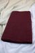 Linen bath towel Souffle burgundy 150x80