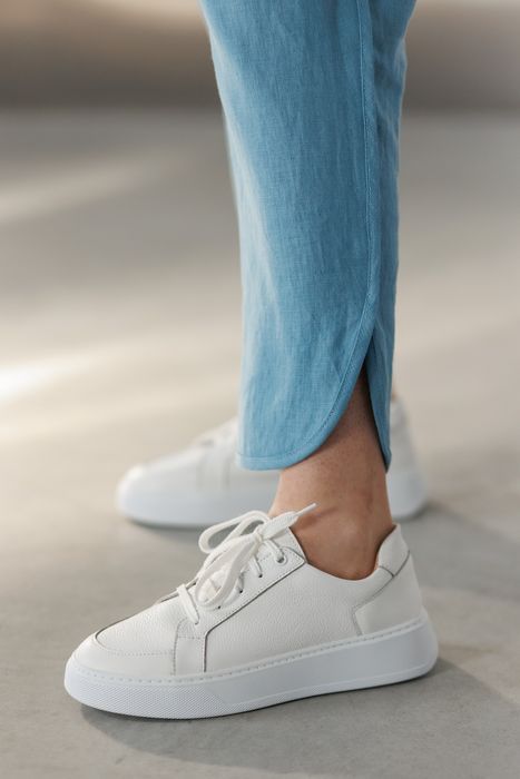 Lamego linen pants blue 42