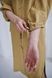 Trento linen dress mustard 44