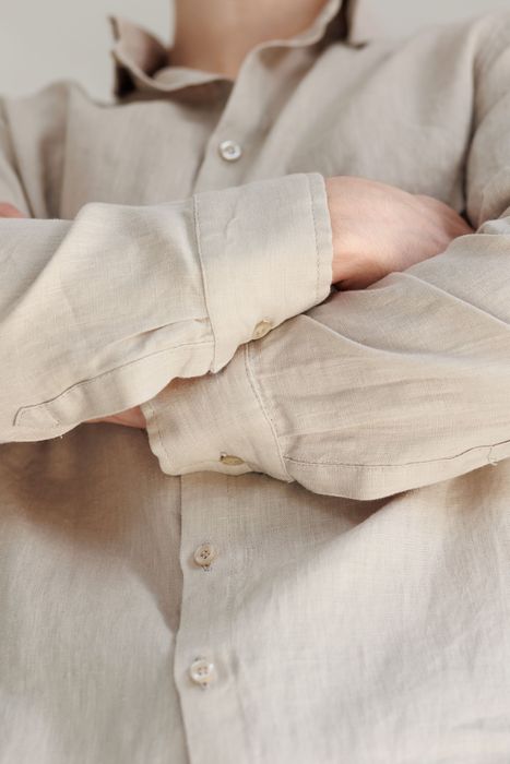 Lincoln linen shirt beige 46