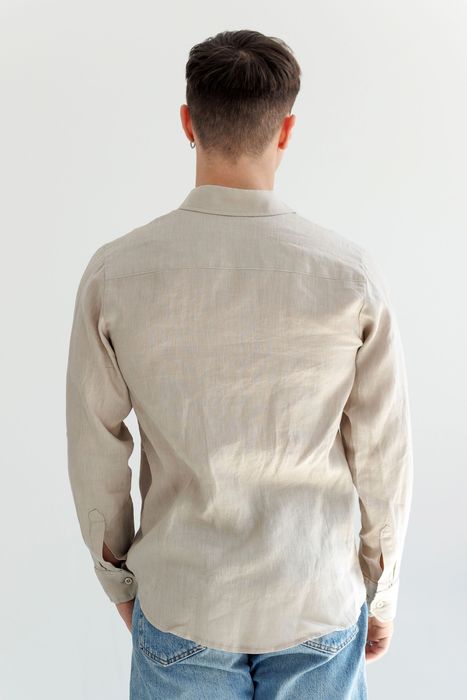 Lincoln linen shirt beige 46