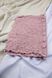 Waffle linen bath towel pastel pink 50x90