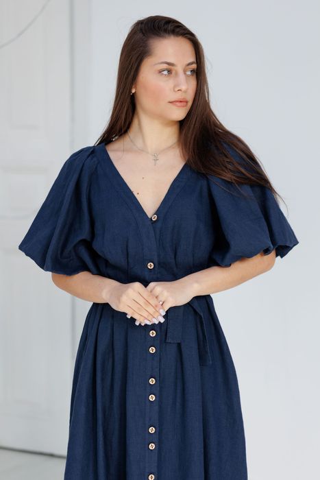 Montgomery dress dark blue 42